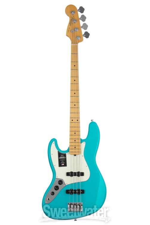 Fender American Professional II Jazz Bass Left-handed - Miami Blue 