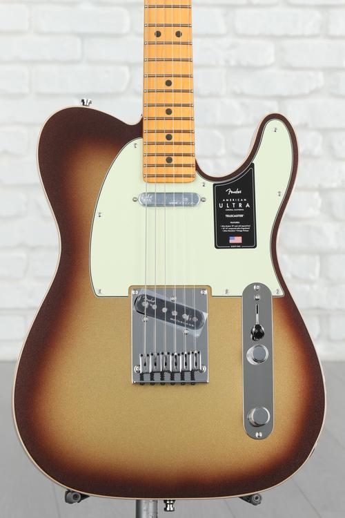 Fender American Ultra Telecaster - Mocha Burst with Maple Fingerboard