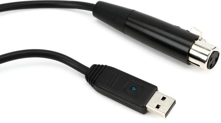 xlr cable to usb converter adapter