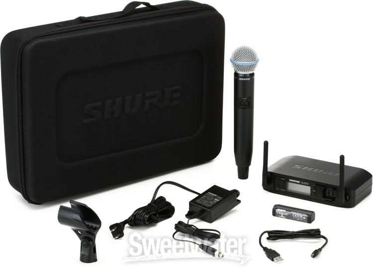 Shure GLXD24/B58 Digital Wireless Handheld Microphone System 