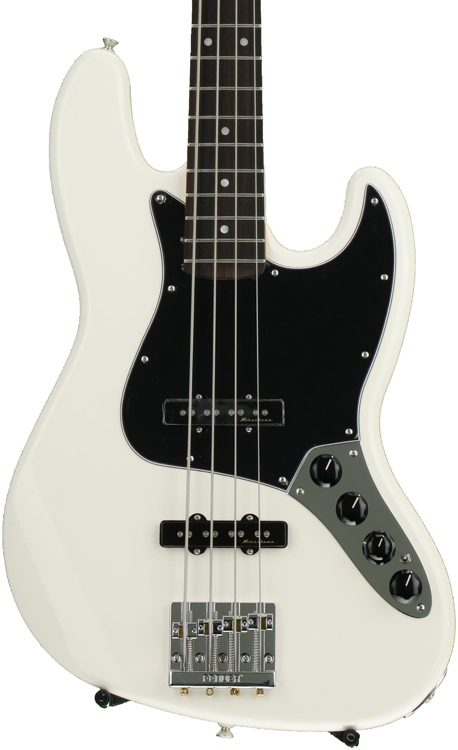 Fender Deluxe Active J Bass - Olympic White with Rosewood Fingerboard ...