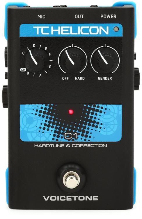 TC-Helicon VoiceTone C1 Hardtune and Pitch Correction Pedal