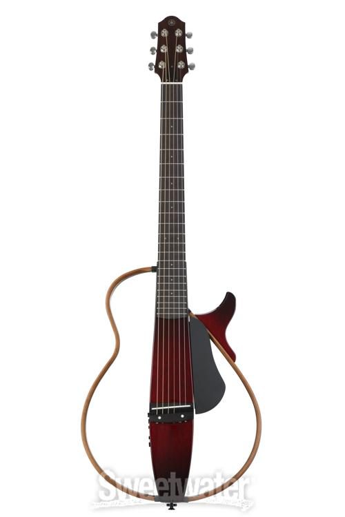Yamaha SLG200S Silent Guitar - Crimson Red Burst | Sweetwater
