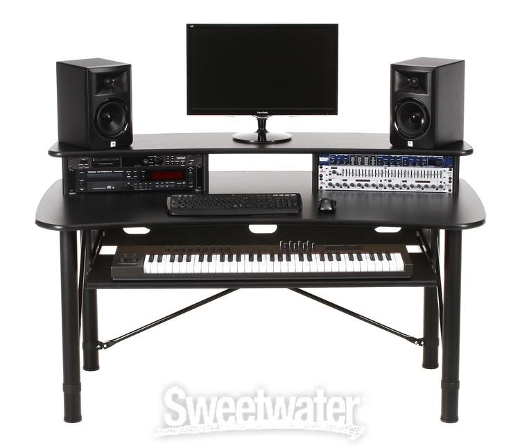 Rab Audio Prorak 61 Music Production Desk Black Sweetwater
