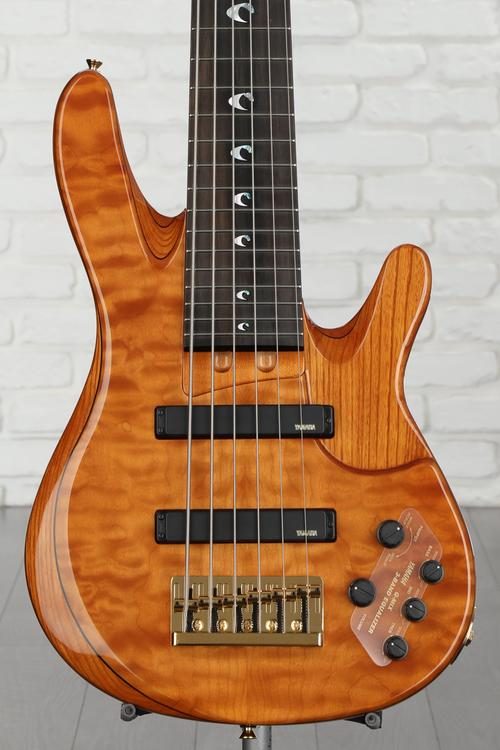 Yamaha John Patitucci TRB Signature Bass Guitar - Amber