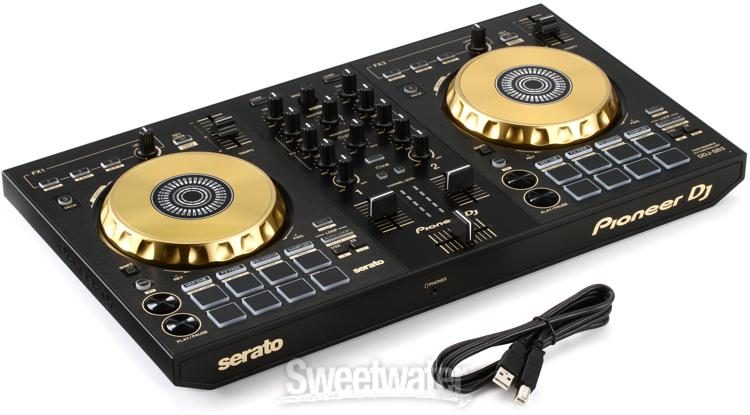 Pioneer DJ DDJ-SB3-N 2-deck Serato DJ Controller - Gold | Sweetwater