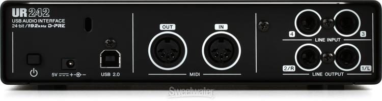Steinberg UR242 USB Audio Interface | Sweetwater
