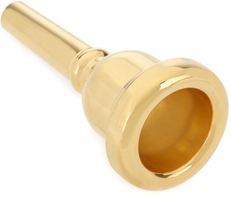 Schilke Small Shank Trombone Mouthpiece 52D, GoldPlated Sweetwater