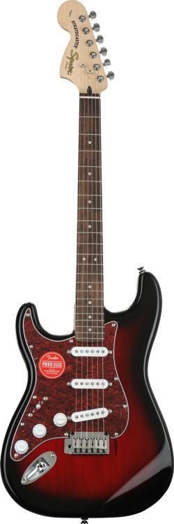 Squier Standard Stratocaster, Left-Handed - Antique Burst w