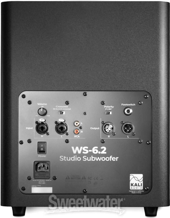 mesterværk spurv tømrer Kali Audio WS-6.2 Dual 6.5-inch Powered Subwoofer | Sweetwater