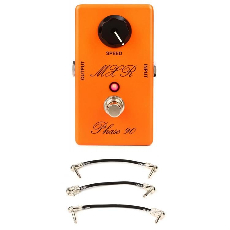 MXR CSP101SL Script Phase 90 Pedal with 3 Patch Cables | Sweetwater