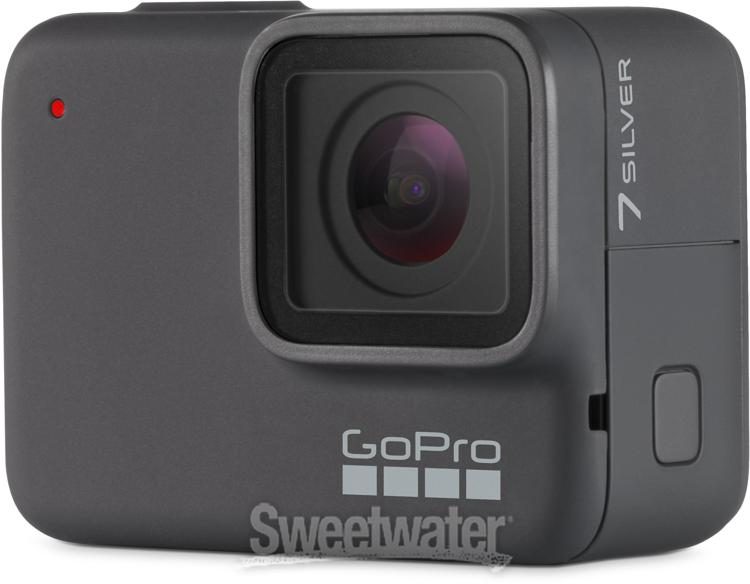 GoPro Hero7 Silver 4K30 Waterproof Action Camera | Sweetwater