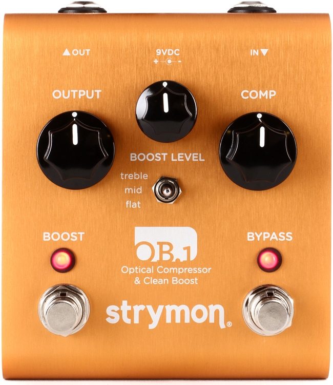 Strymon OB.1 Optical Compressor & Clean Boost Pedal | Sweetwater