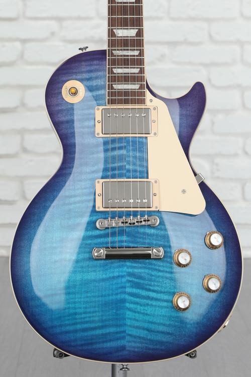 Gibson Les Paul Standard '60s Figured Top Electric Guitar - Blueberry ...