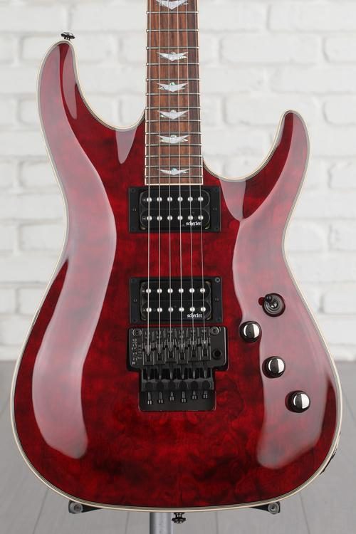 Schecter Omen Extreme-6 FR Electric Guitar - Black Cherry