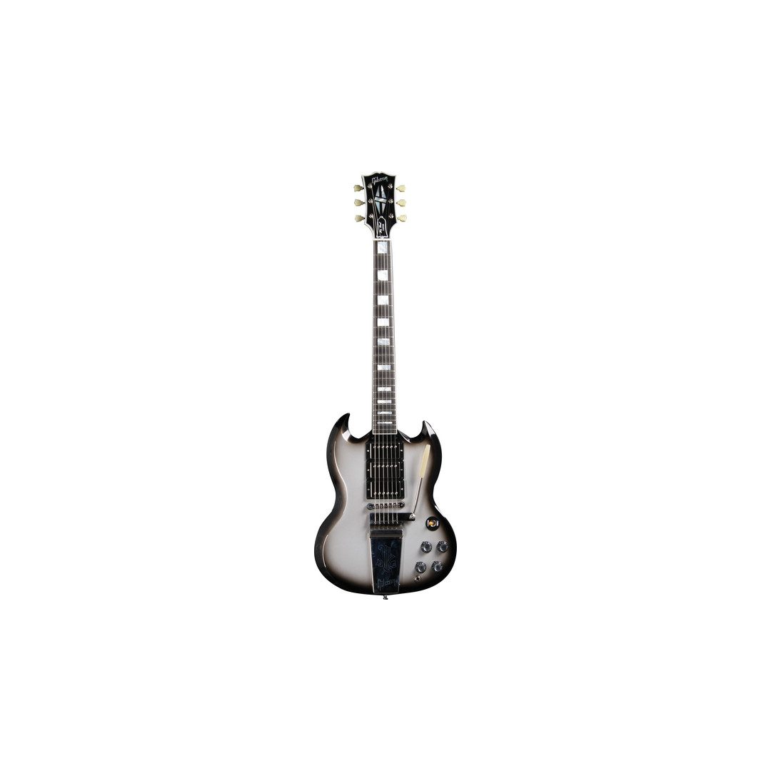Gibson Custom Limited Edition Historic Reissue SG Maestro - Silver