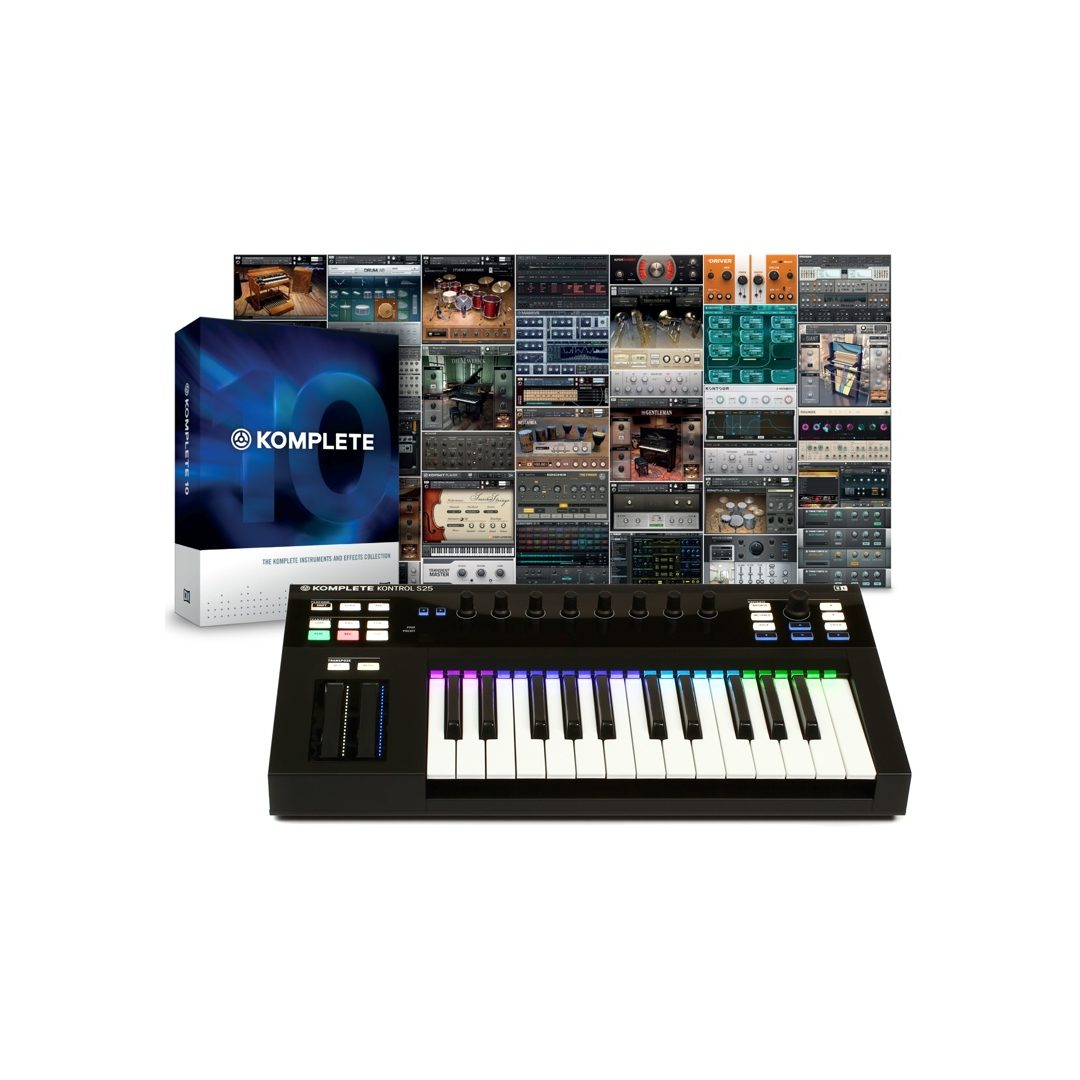 Native Instruments Komplete Kontrol S25 with Komplete 10 | Sweetwater