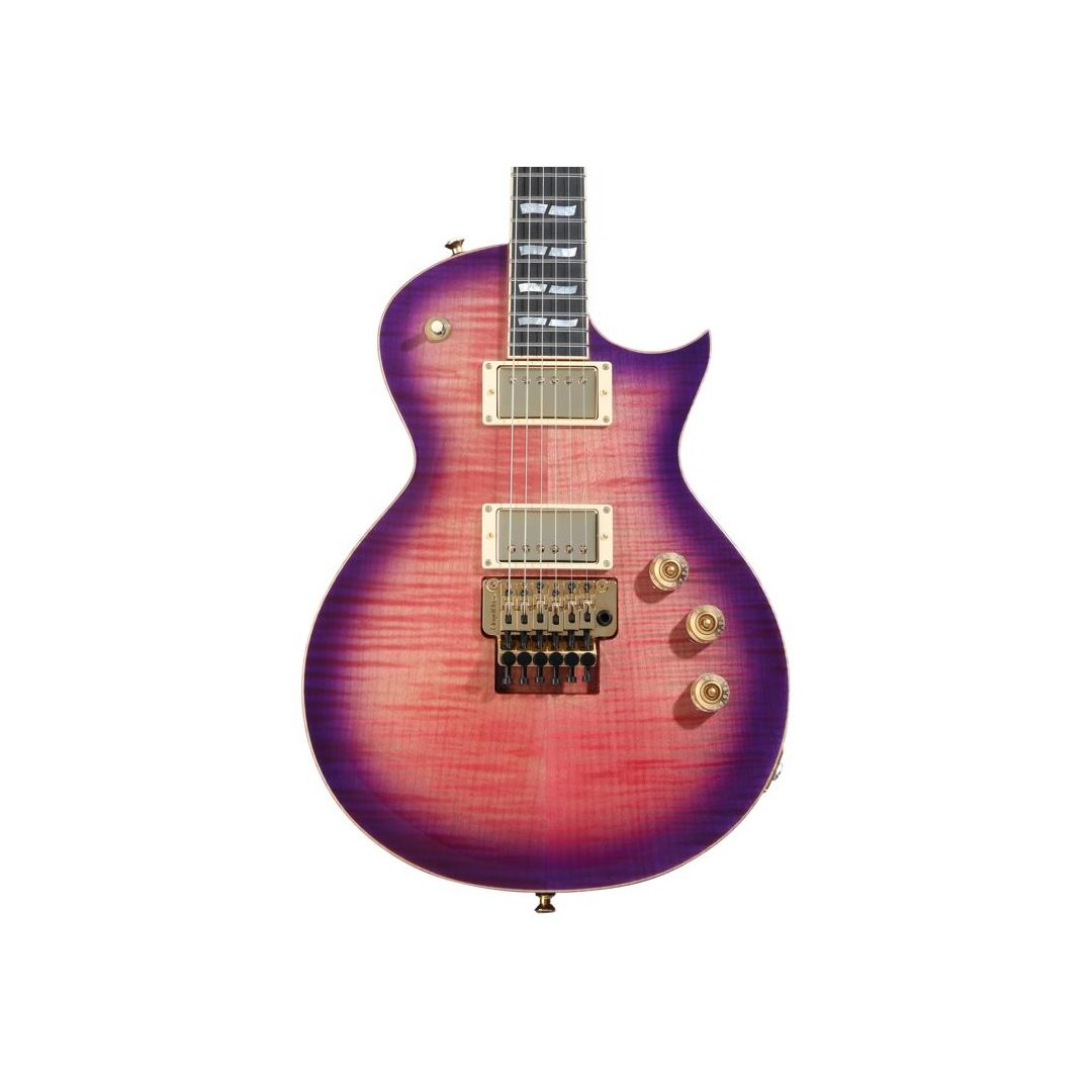 ESP USA Eclipse Floyd Rose Electric Guitar - Cranberry Sunburst