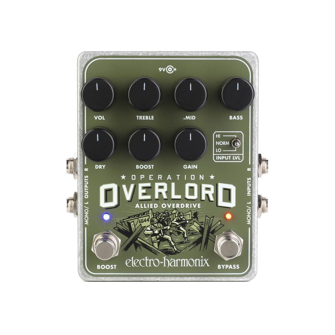 新品 未使用 Electro-Harmonix Operation Electro-Harmonix Nano Operation Overlord Allied Overdrive Pedal