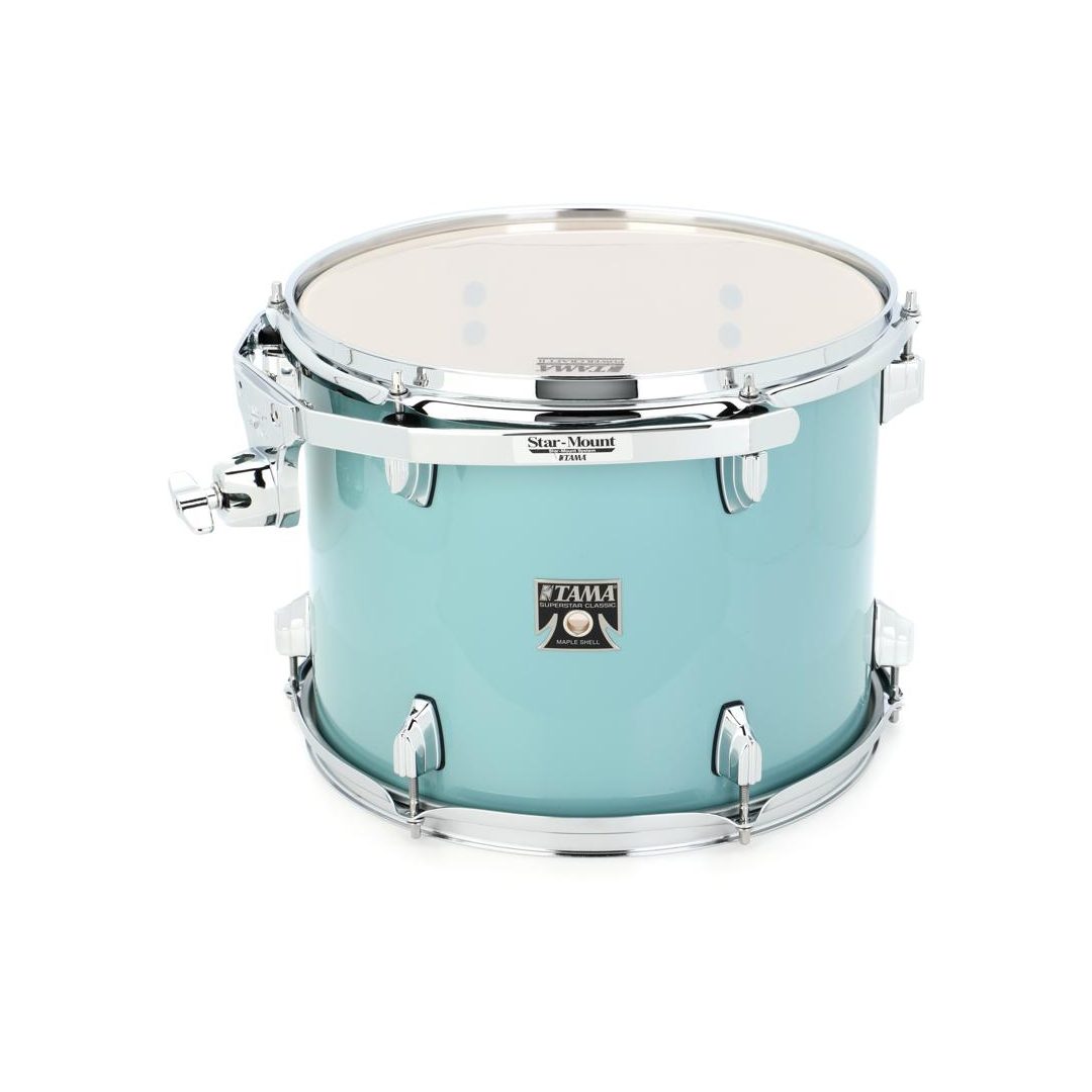 tama☆彡 Tama Superstar Classic Mounted Tom - 10 x 13 inch - Light Emerald