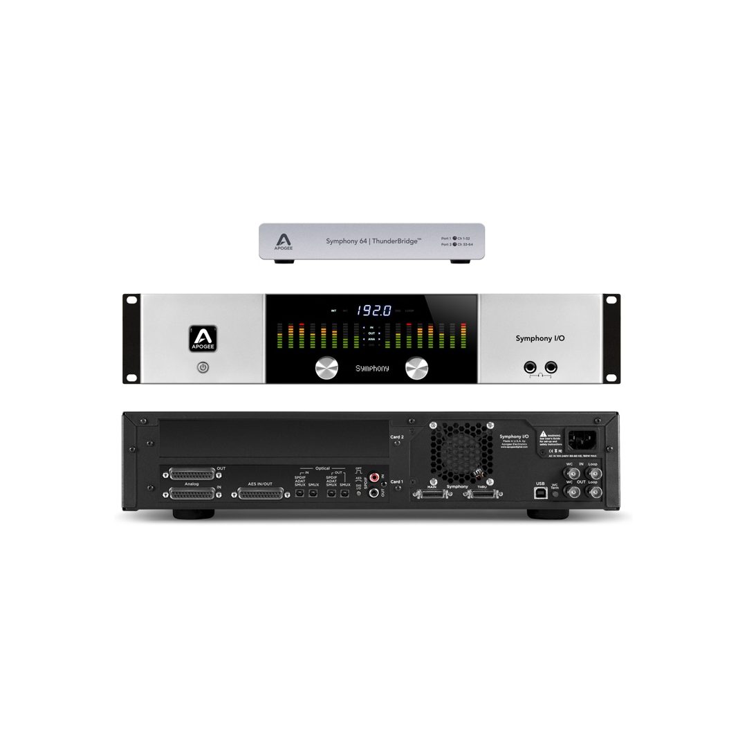Apogee Symphony I/O 8x8 System + ThunderBridge Bundle | Sweetwater