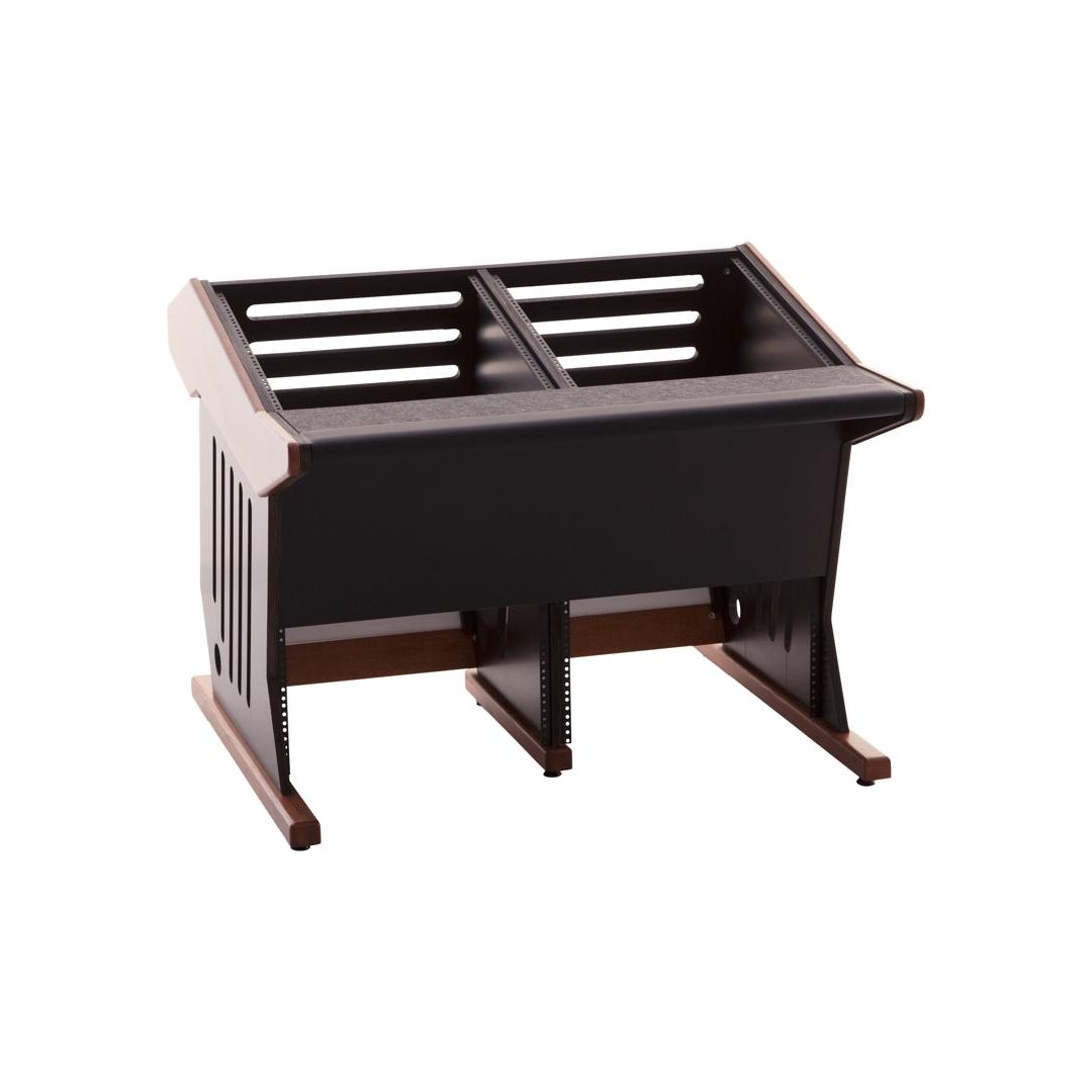 Zaor MAESTRO 24+12 Mastering Style Desk - Cherry/Black | Sweetwater