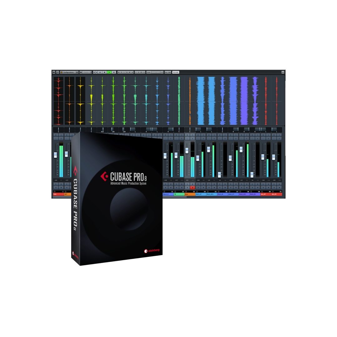 Steinberg Cubase Pro 8 DAW Recording Software (boxed) | Sweetwater