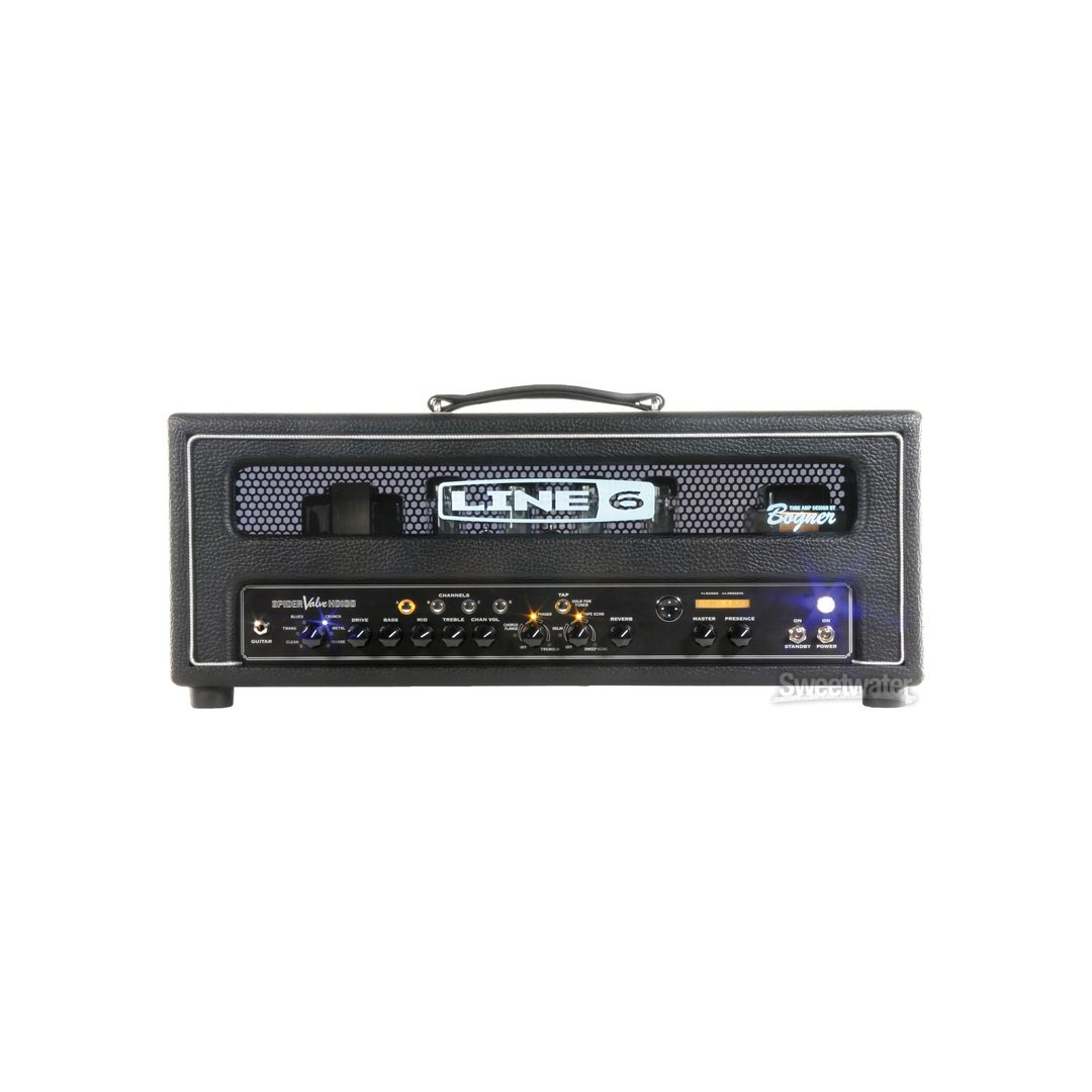 LINE 6 SPIDER VALVE HD100 Bogner ヘッドアンプ Line 6 Spider Valve HD100 Guitar Amplifier Head (100 Watts)