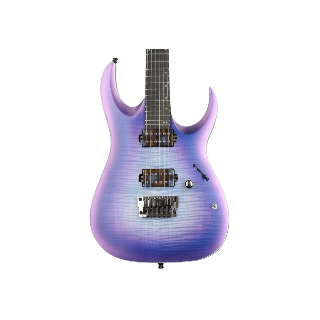 パープルマイカ　ユニコーン Ibanez Axion Label RGA61AL - Indigo Aurora Burst Flat | Sweetwater