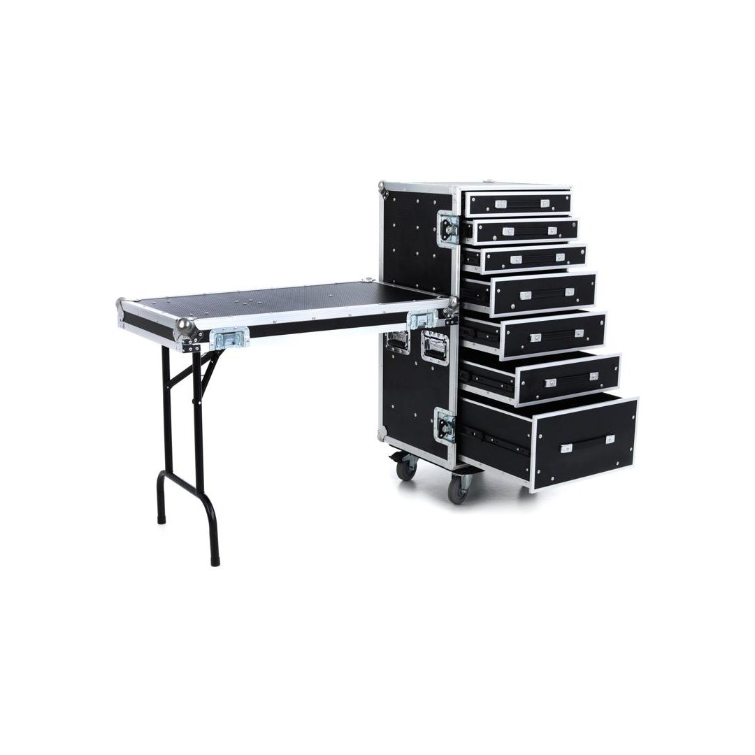 ProX XS-7DTW 7-drawer Workstation Road Case | Sweetwater
