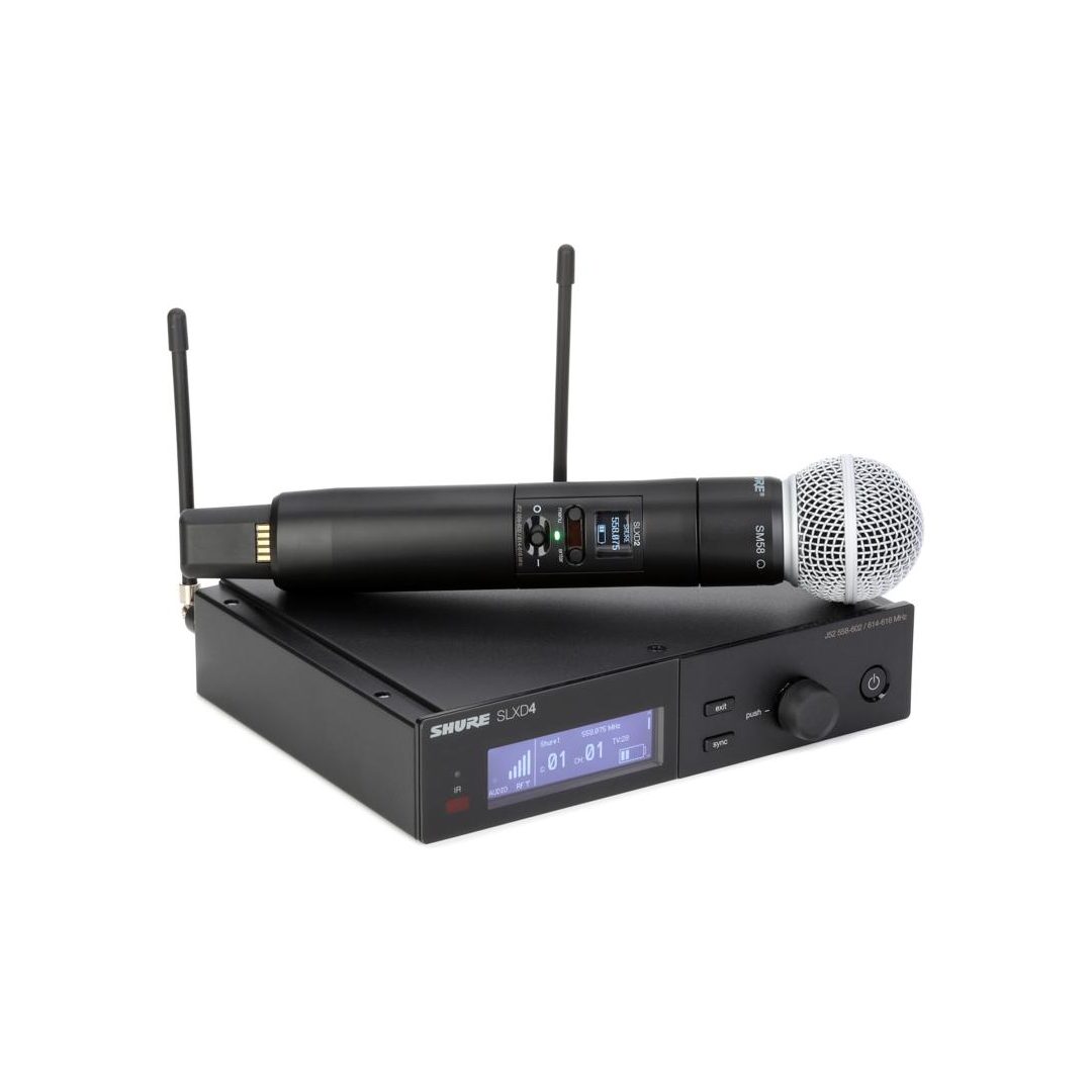 Shure SLXD24/SM58 Digital Wireless Handheld Microphone System