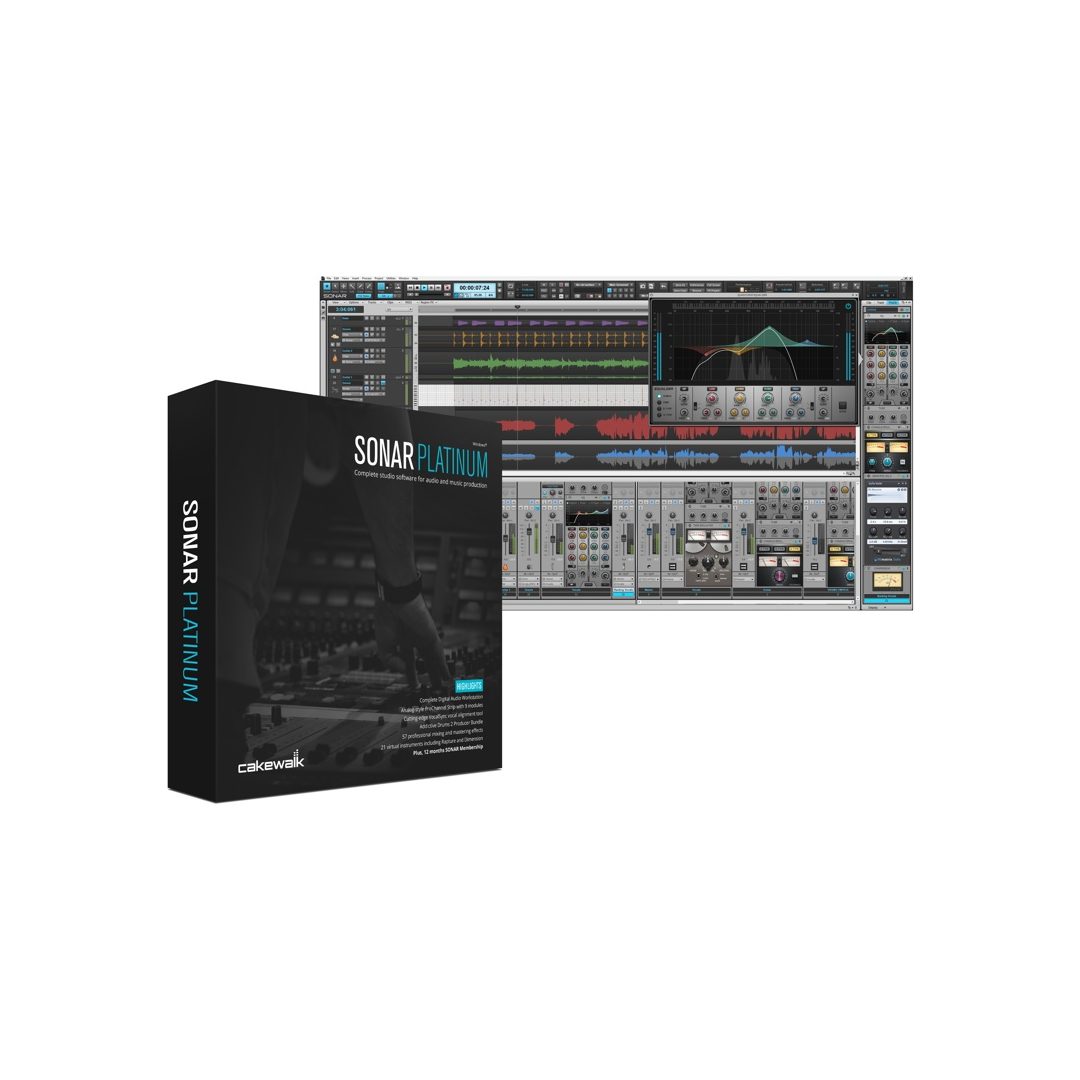 Cakewalk SONAR Platinum - Upgrade from SONAR X3 Producer | Sweetwater