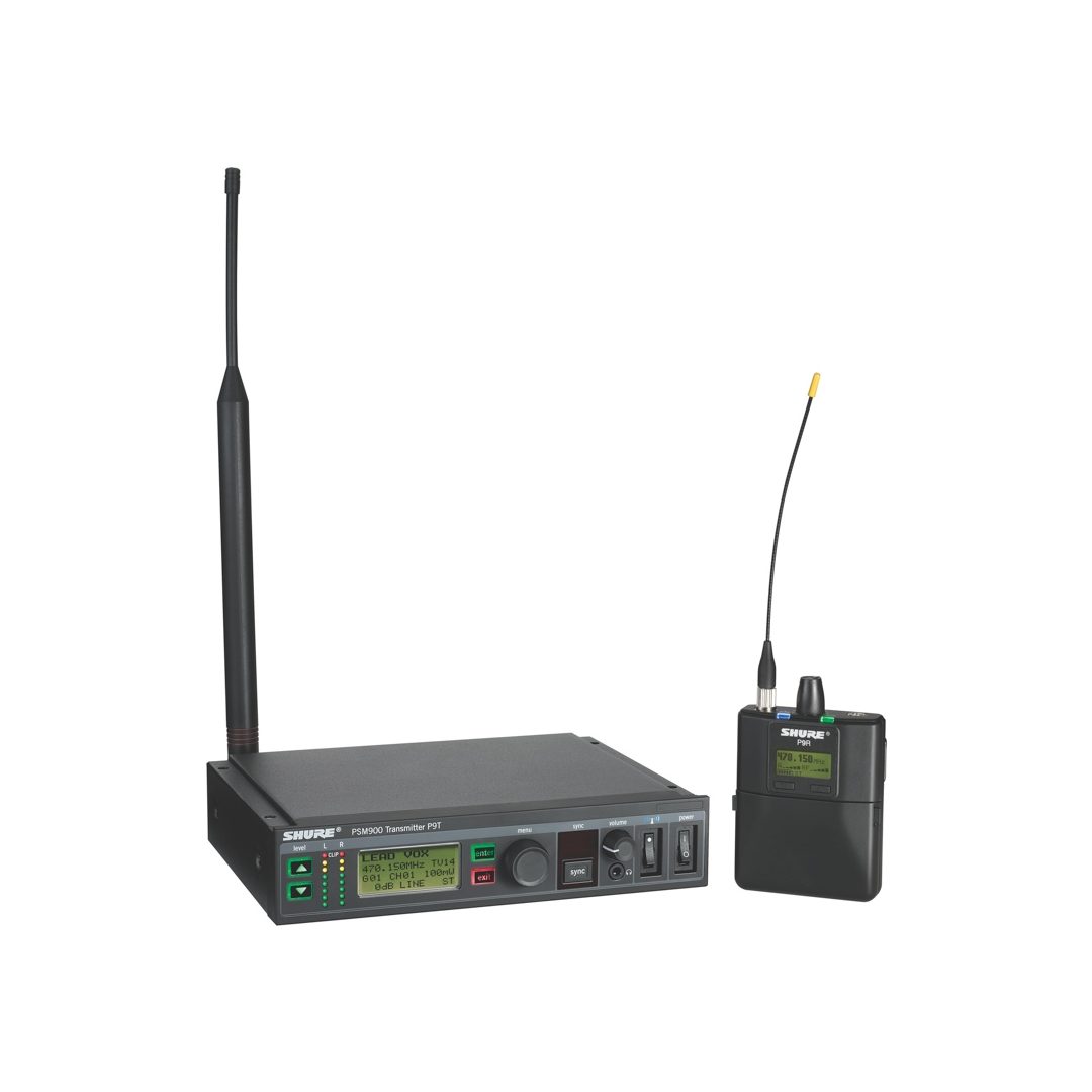 SHURE PSM900 Transmitter P3T ワイヤレスモニタリング Shure PSM 900 - L6 Band, 656 - 692MHz | Sweetwater