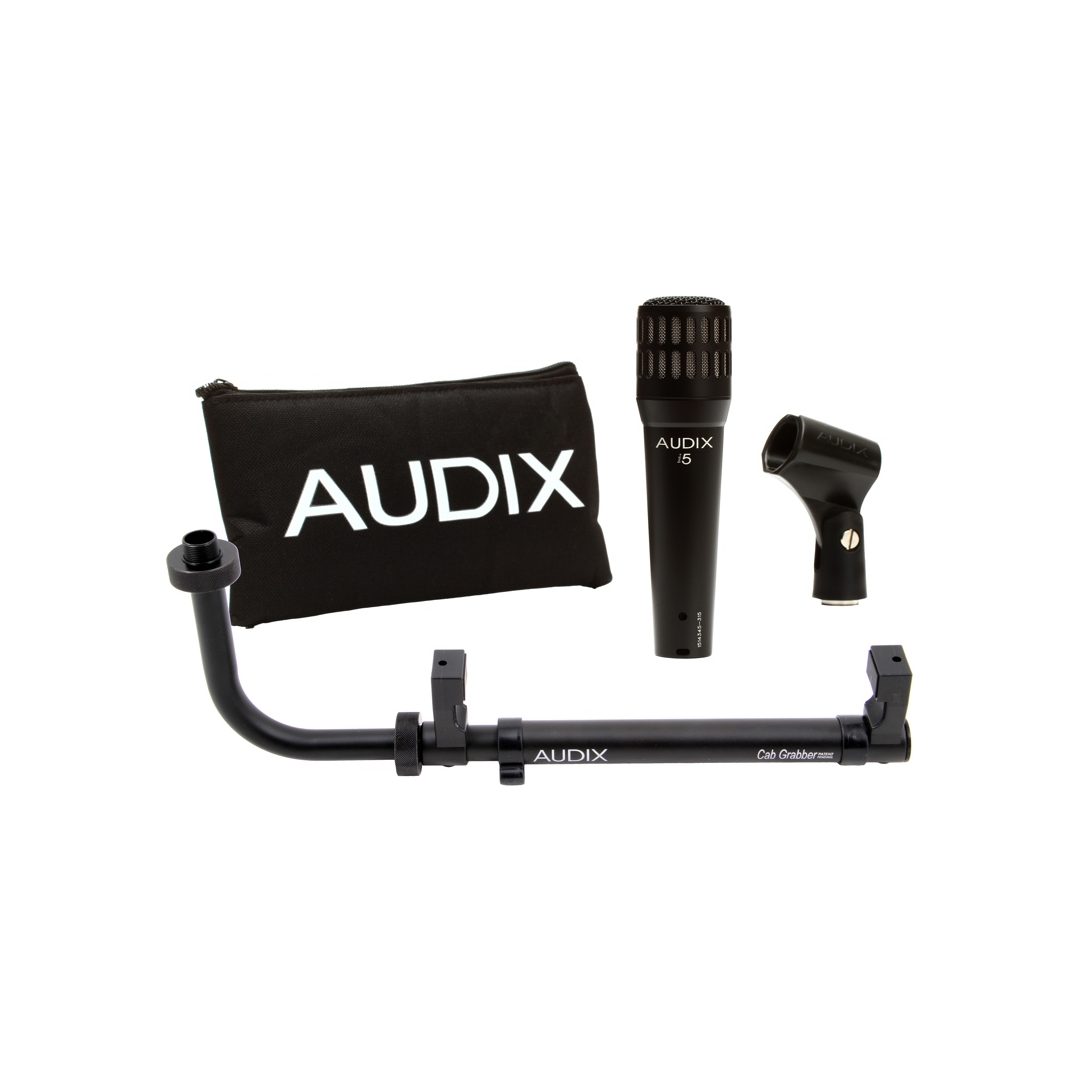 Audix i5 Microphone with CabGrabber Mic Clamp | Sweetwater