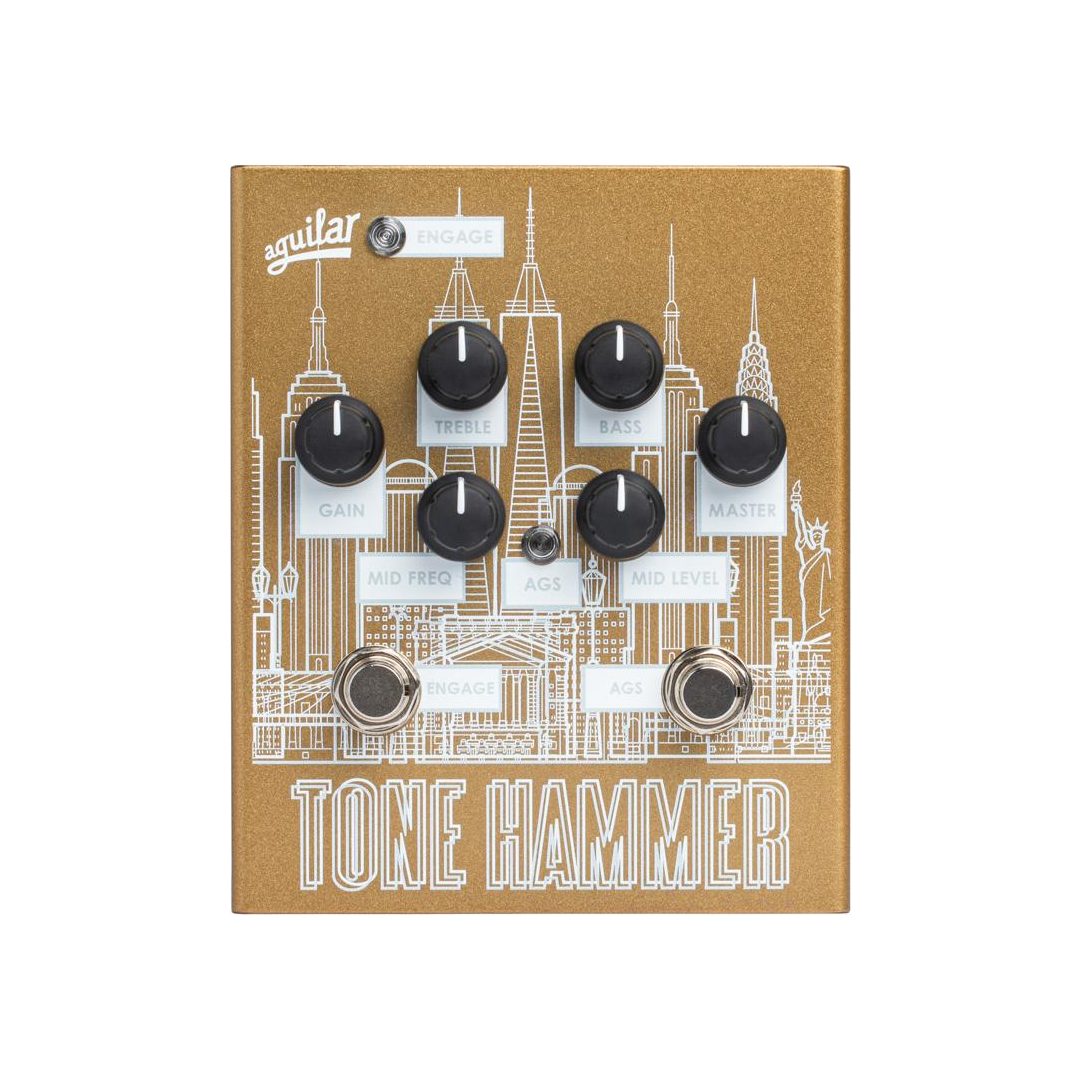 Aguilar Tone Hammer Preamp/Direct Box - Limited Edition Gold
