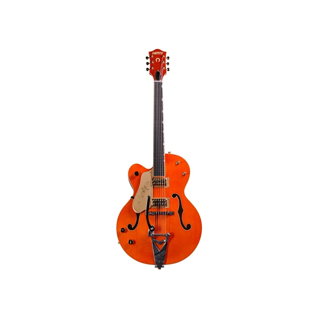 Gretsch G6120-1959LTV Chet Atkins Hollow Body - Orange Left Handed