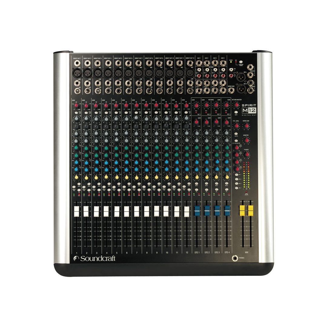 Soundcraft Spirit M12 12chミキサージャンク！ Soundcraft Spirit M12 | Sweetwater