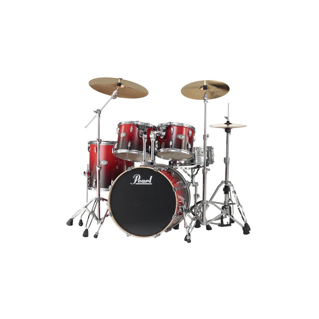 Pearl Vision Birch VBX 5-piece Drum Kit - Ruby Fade | Sweetwater