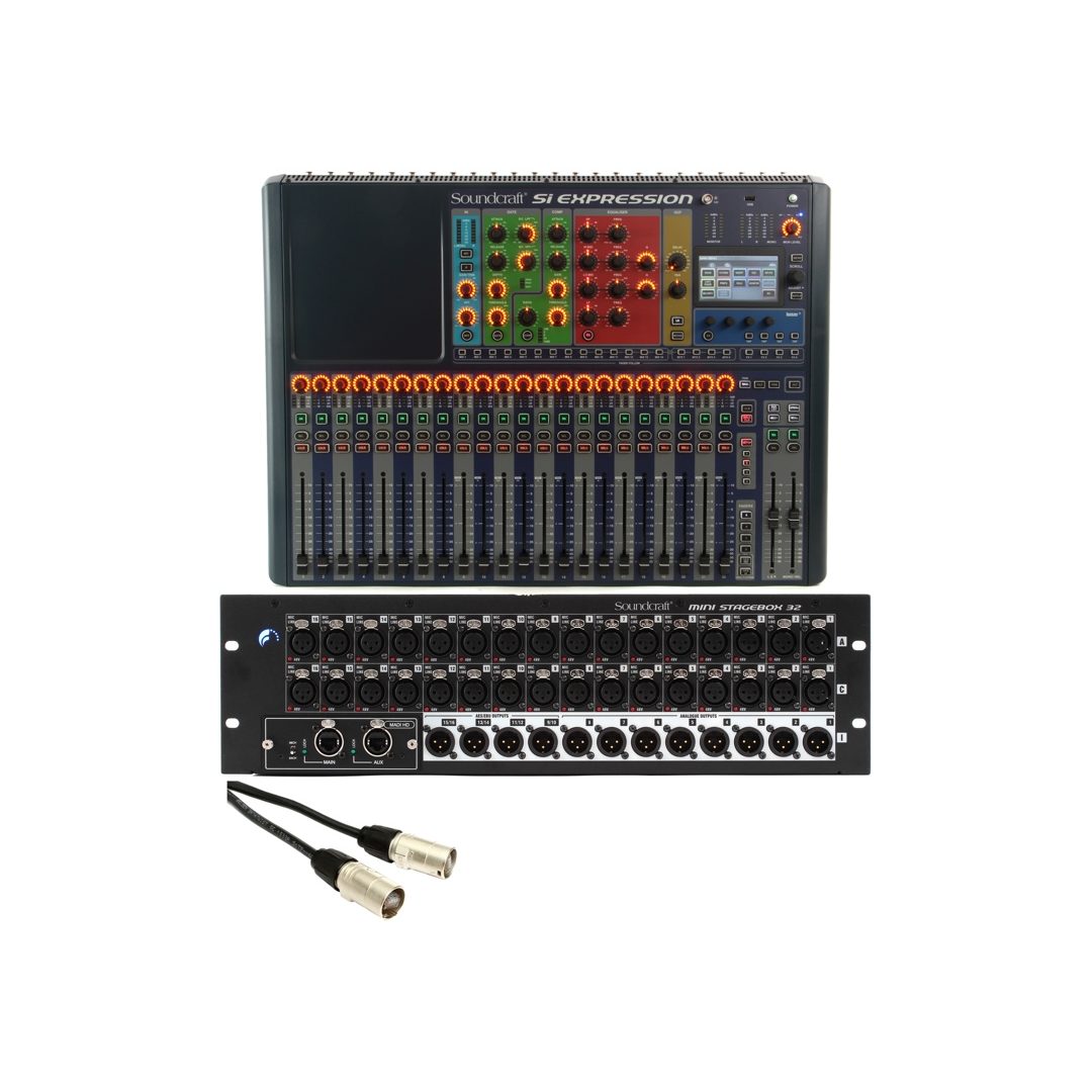 Soundcraft Si Expression 2 Package - w/Digital Snake | Sweetwater