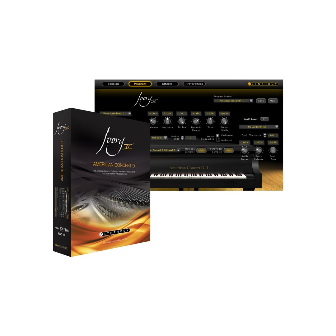 Synthogy Ivory II American Concert D (download) | Sweetwater