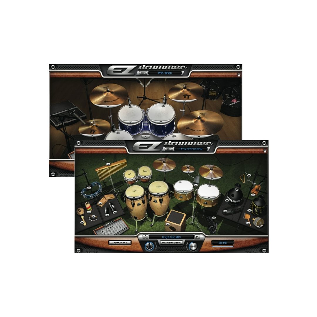 Toontrack EZdrummer/Latin Percussion EZX Bundle | Sweetwater