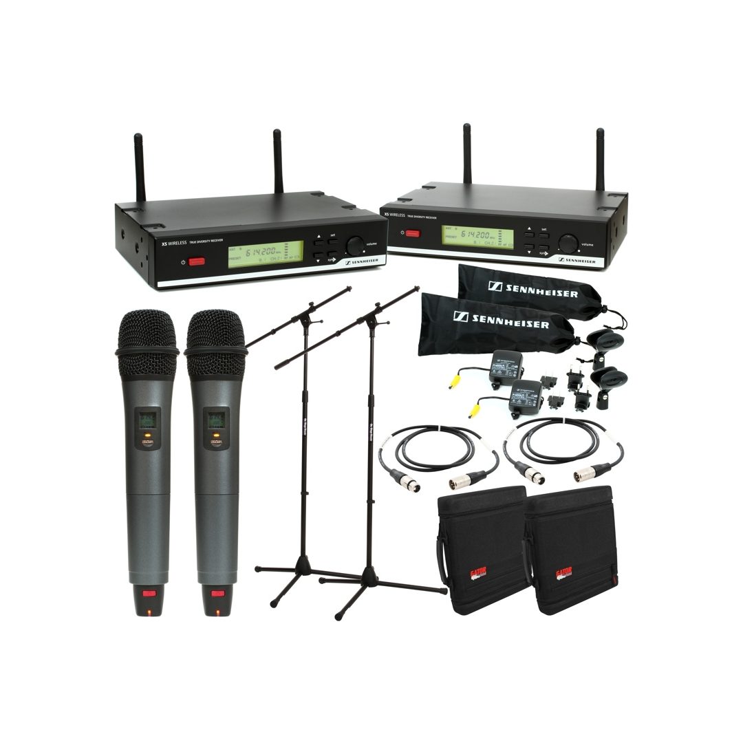 Sennheiser XSW35 Dual Wireless Handheld Microphone System with