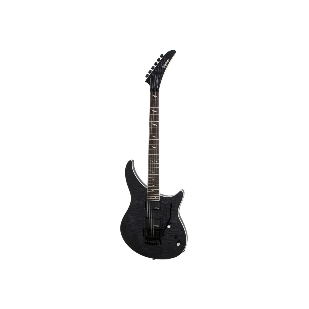 Epiphone Prophecy EM-2 Custom FX - Floyd Rose, Midnight Ebony