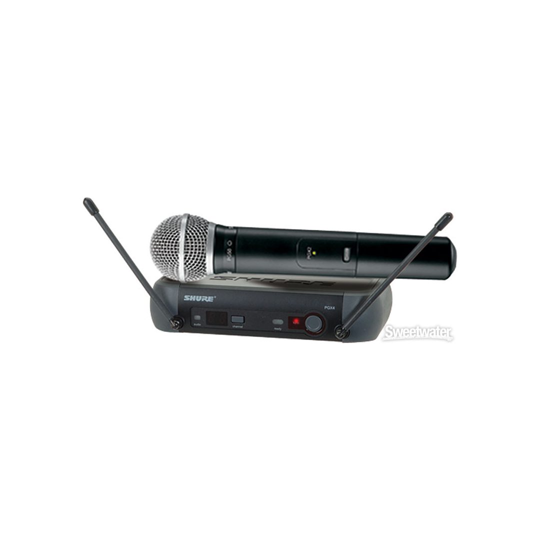 Shure PGX24/SM58 - H6 Band (524 - 542 MHz) | Sweetwater
