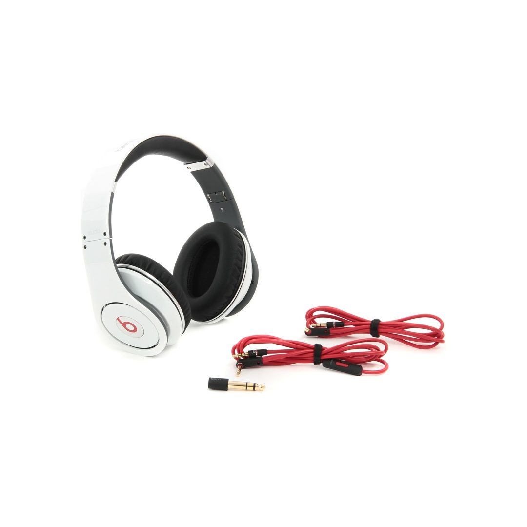 Beats Studio Headphones - White | Sweetwater