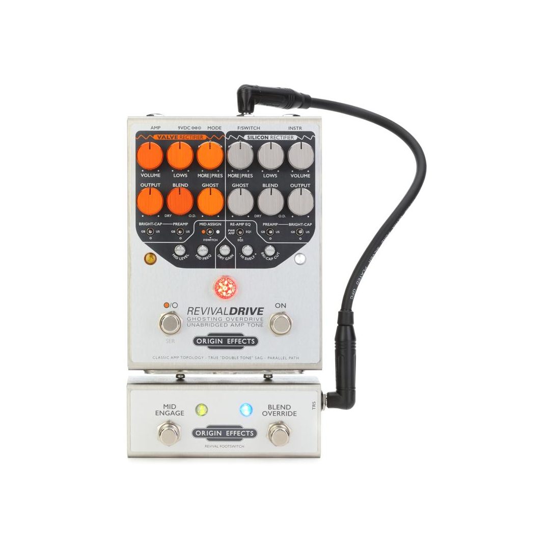 【ORIGIN EFFECTS】 Revival Drive Custom Origin Effects RevivalDrive Custom review | MusicRadar