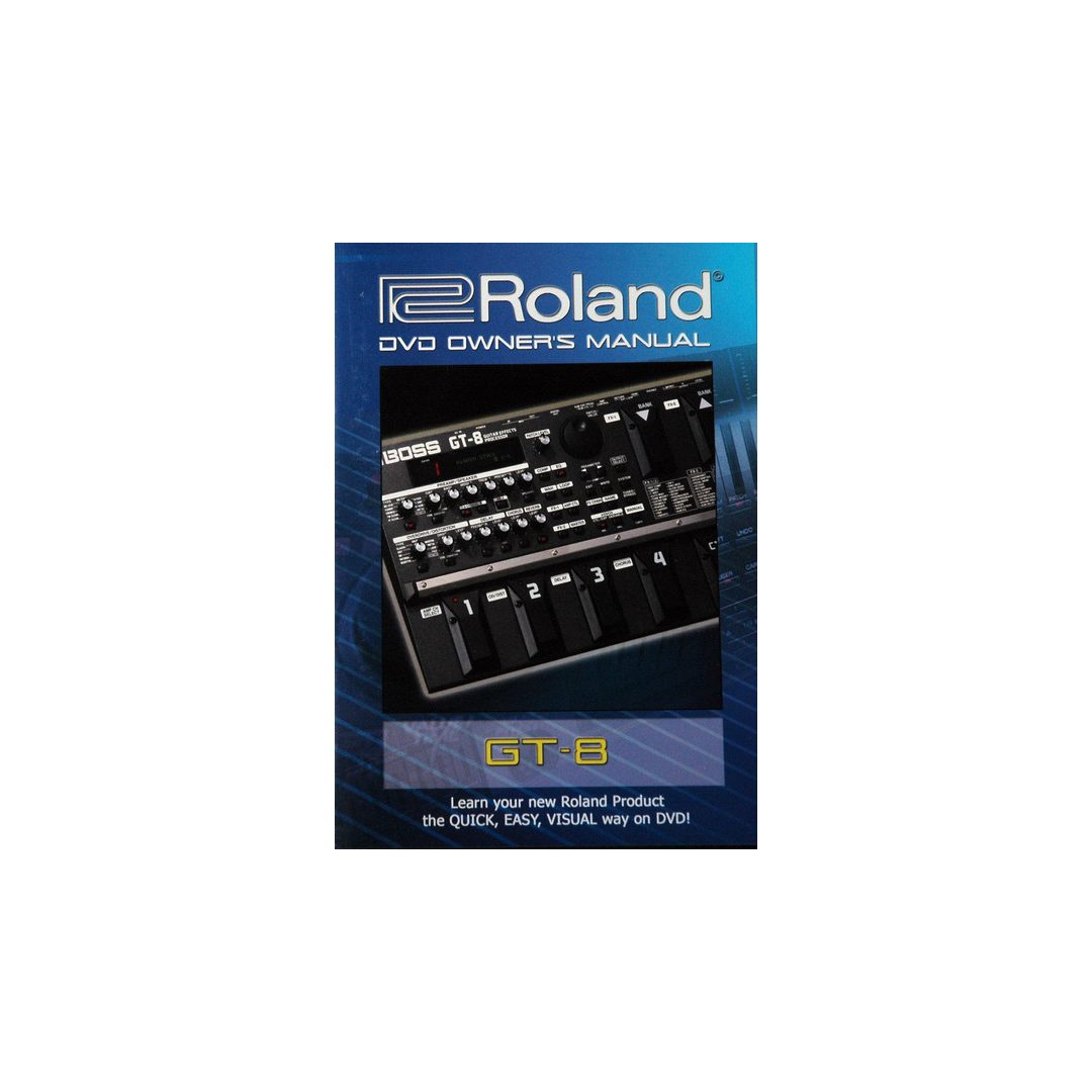 Boss GT-8 DVD Owner's Manual | Sweetwater