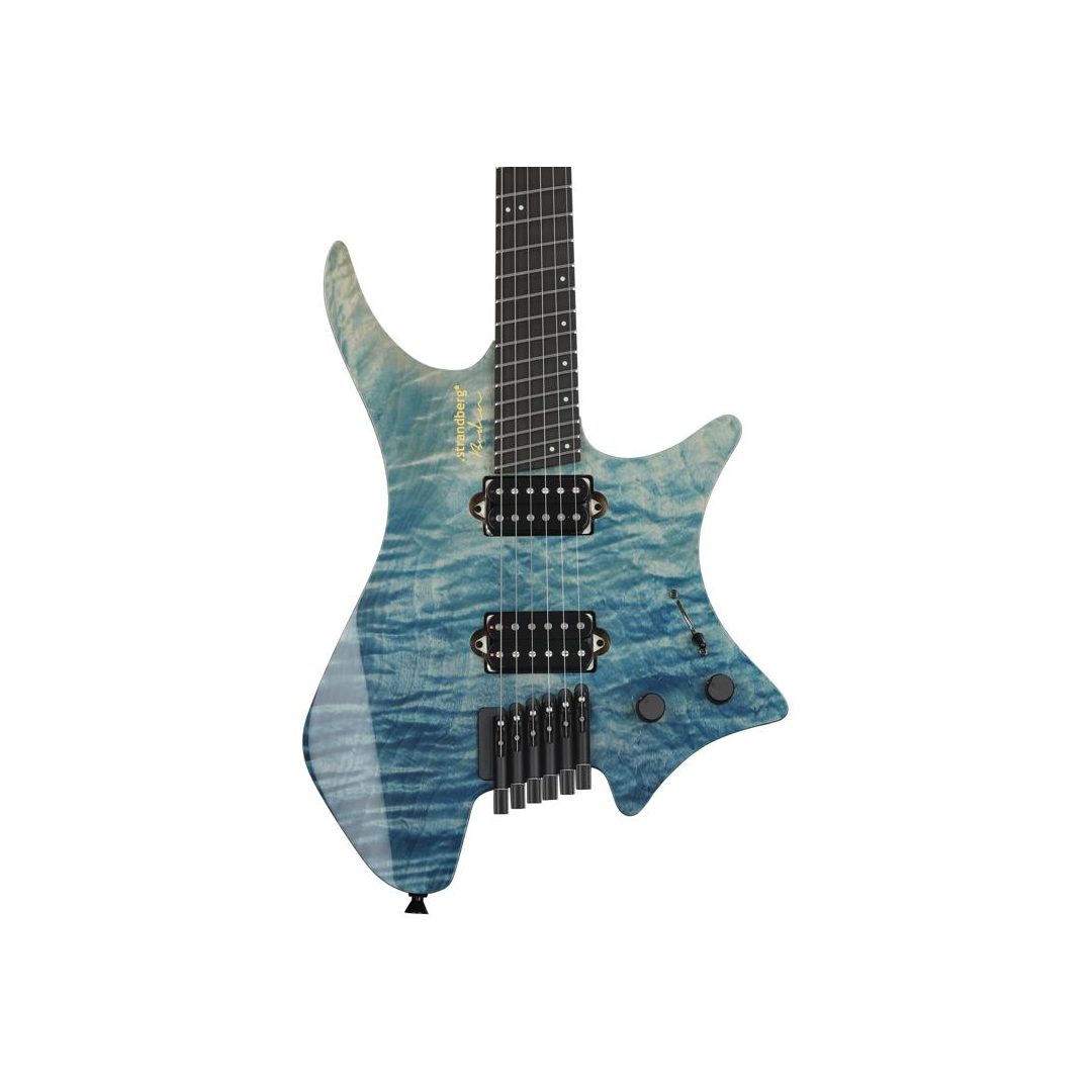 Strandberg Boden J Artisan 6 Electric Guitar Run #5 - Pacific Blue
