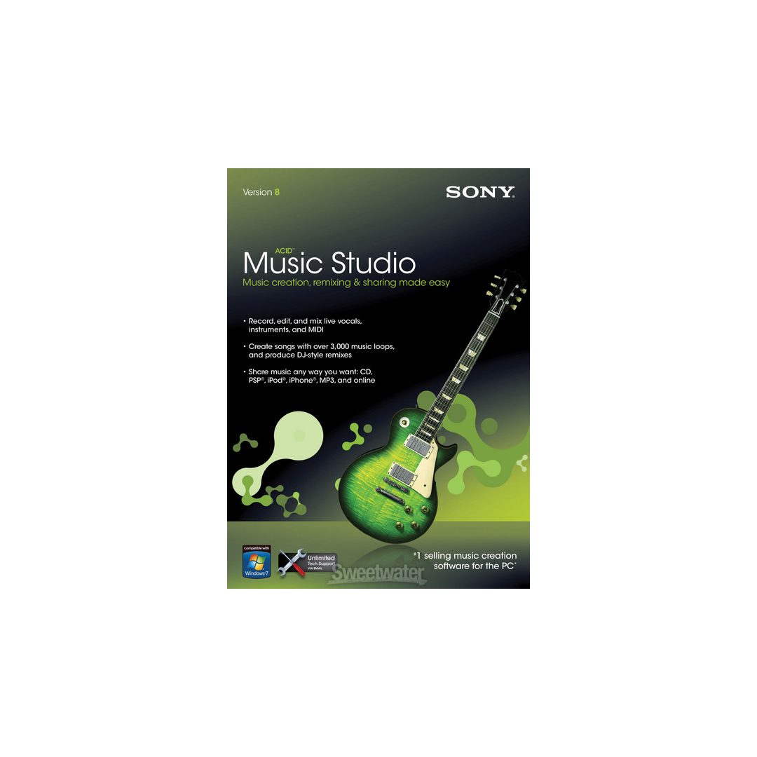 Sony ACID Music Studio 8 | Sweetwater