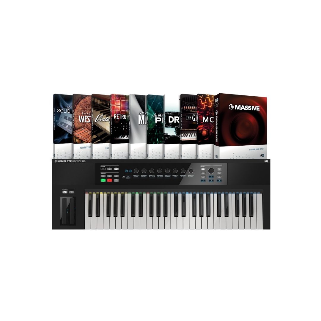 DTM・DAW Native Instruments KOMPLETE KONTROL S49 Native instruments KOMPLETE KONTROL S49 Controller-keyboard